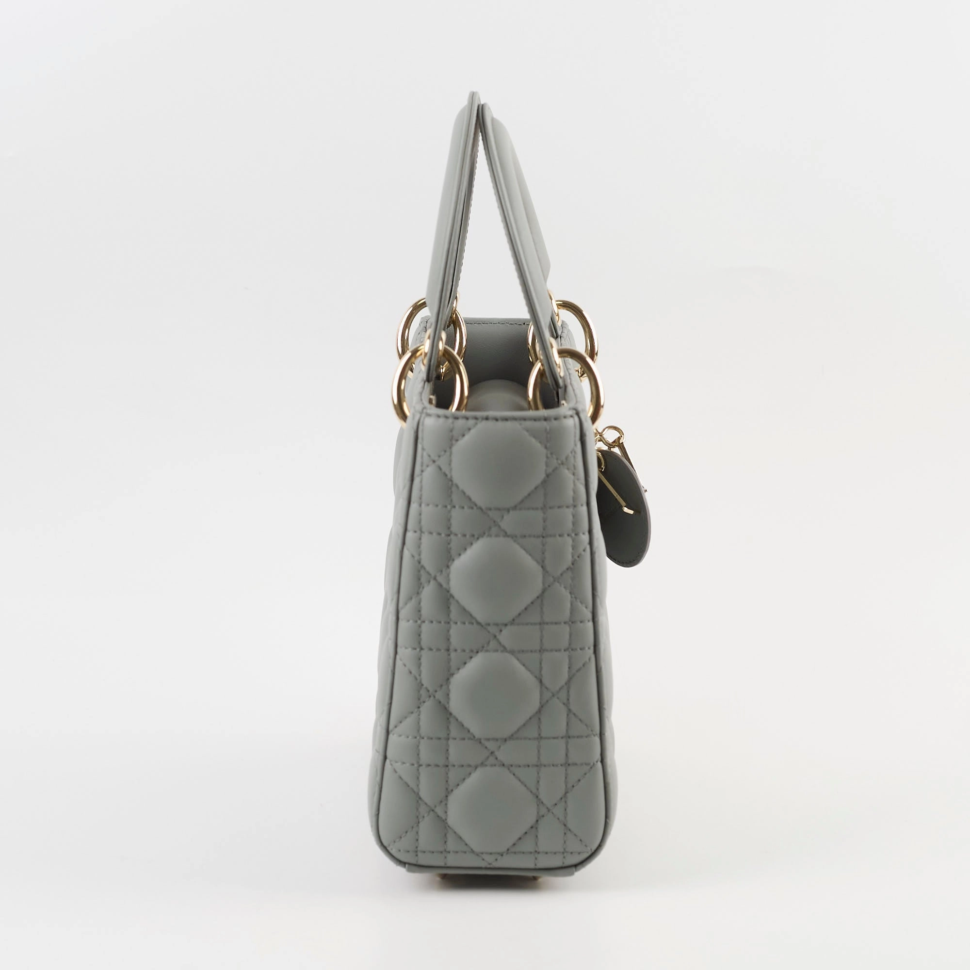 Christian Dior Small Lady Dior Grey