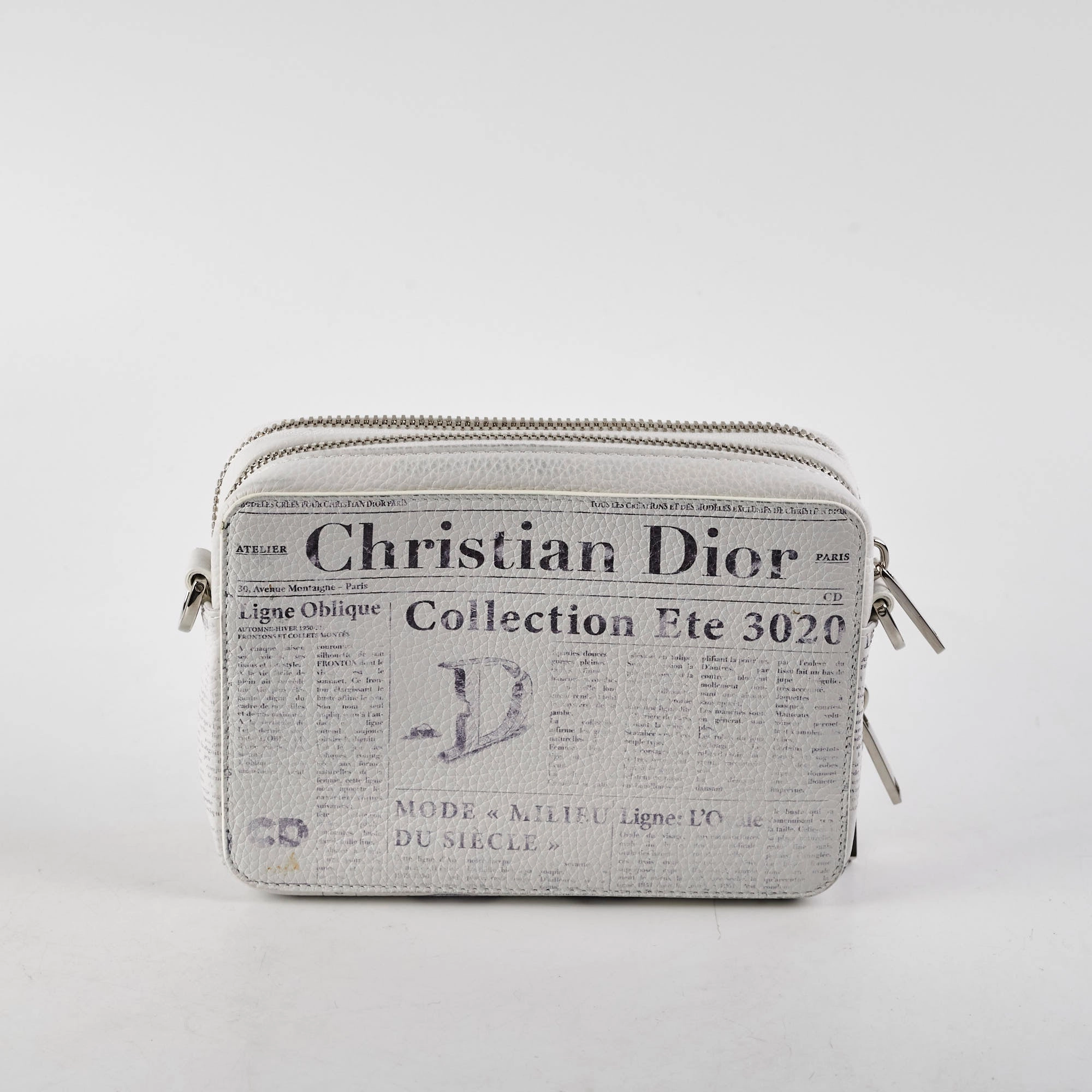 Christian Dior x Daniel Arsham Newspaper Crossbody Bag