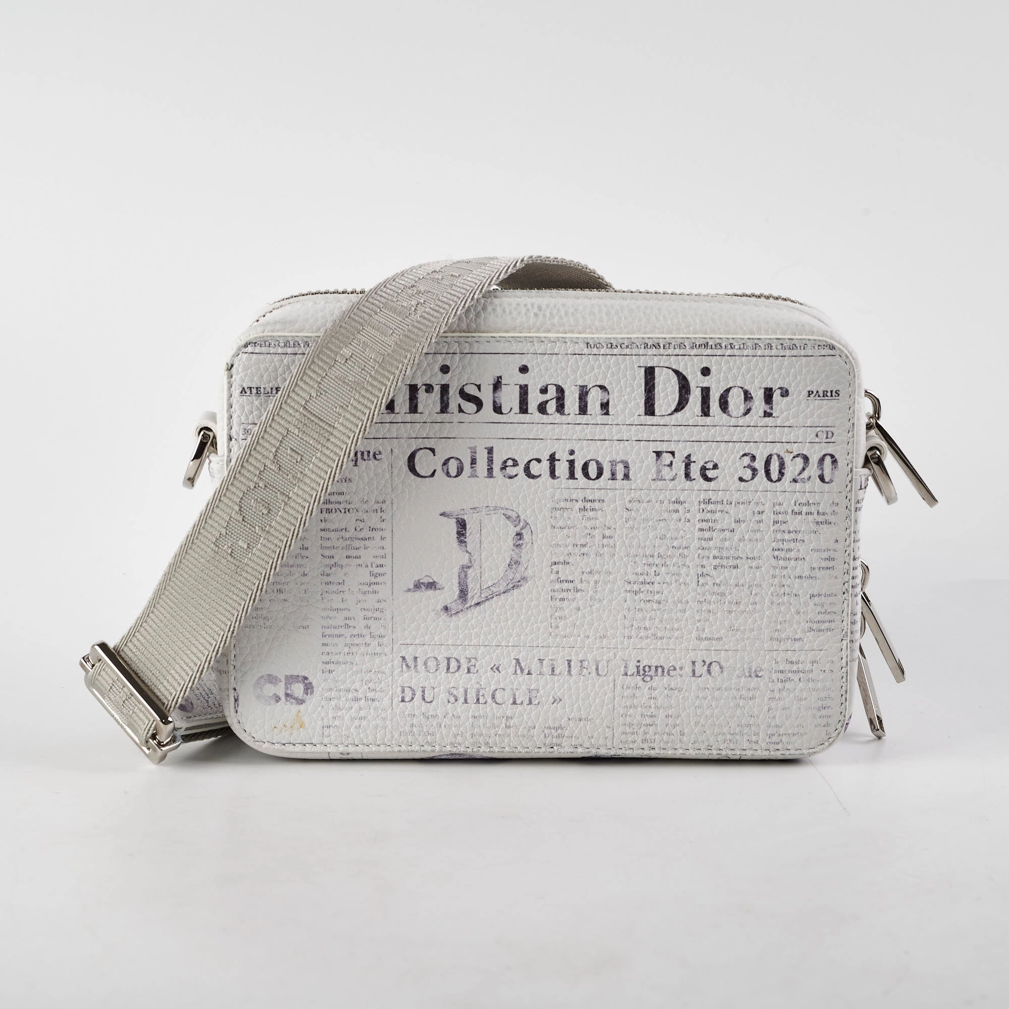Christian Dior x Daniel Arsham Newspaper Crossbody Bag