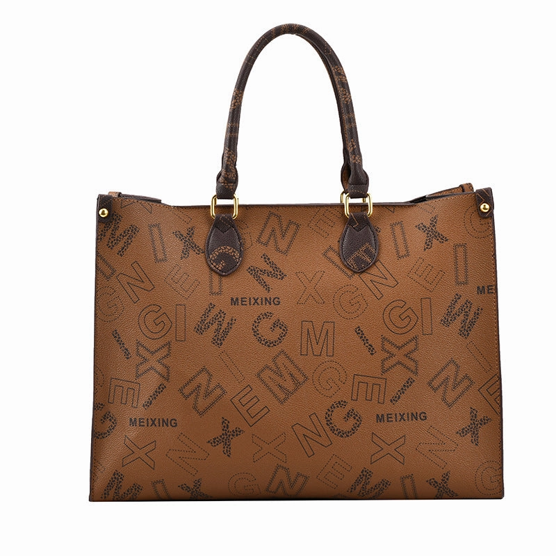 Classic large capacity tote bag