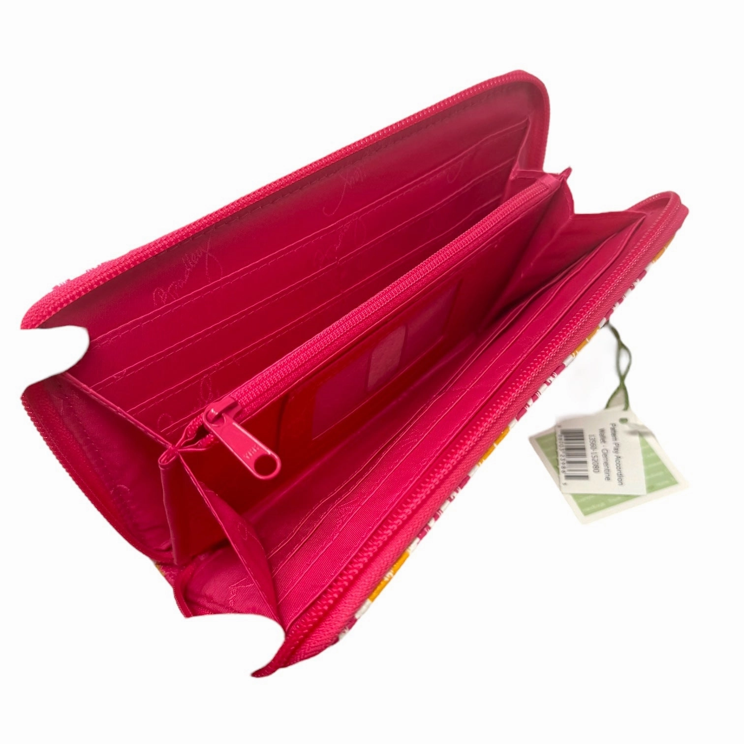 Clementine Accordion Wallet By Vera Bradley, Size: Medium