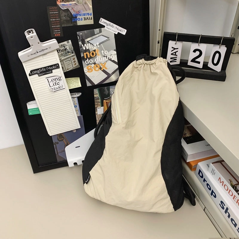 Color matching casual sports storage bag, backpack