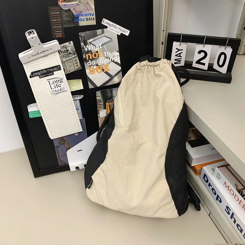 Color matching casual sports storage bag, backpack