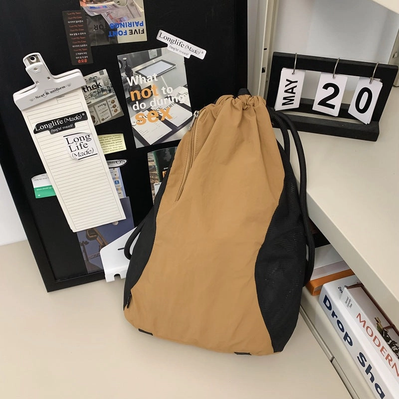 Color matching casual sports storage bag, backpack