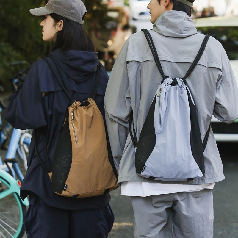 Color matching casual sports storage bag, backpack