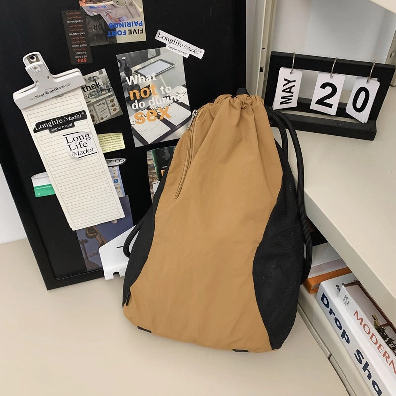 Color matching casual sports storage bag, backpack