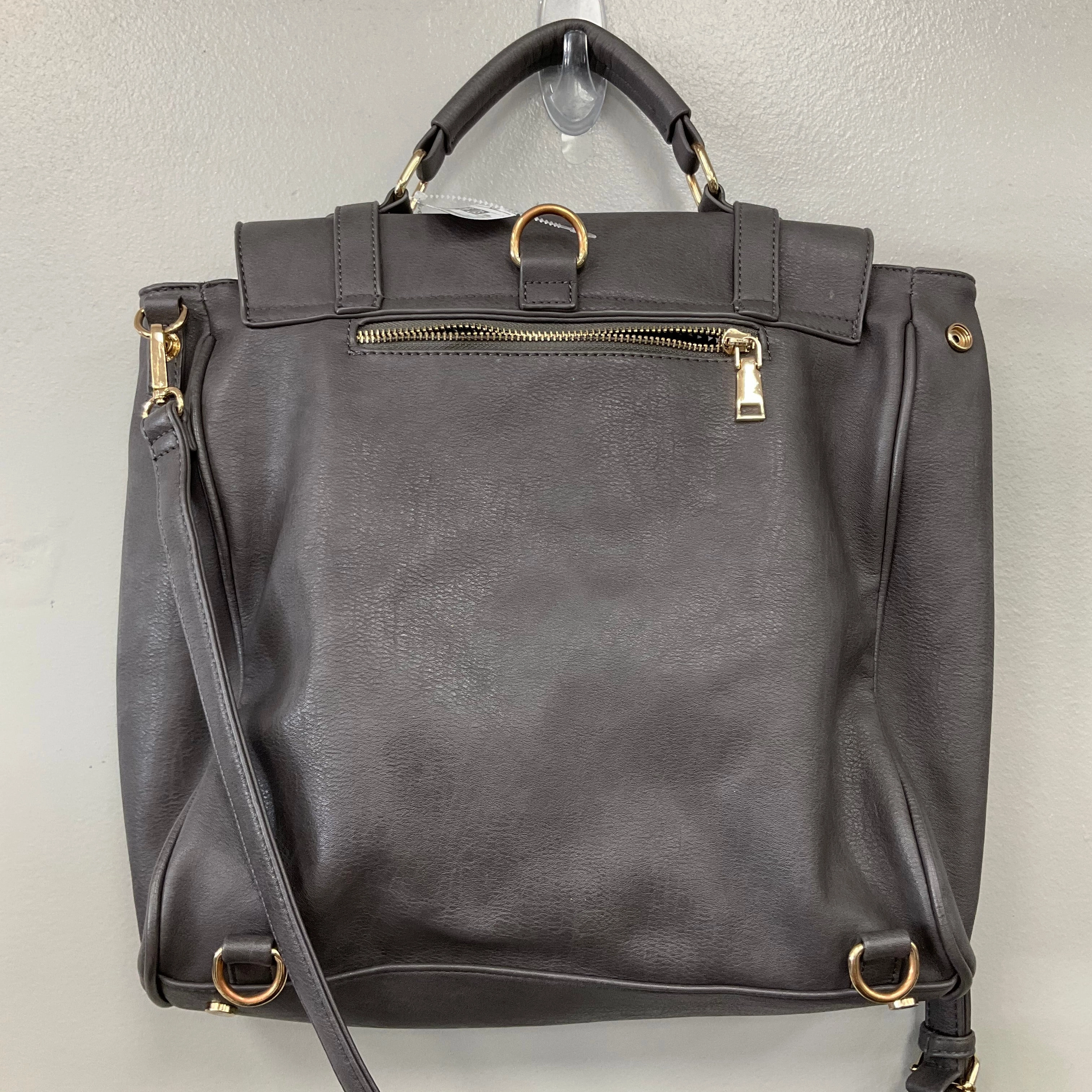 CONVERTIBLE BACKPACK by MMS In GREY, Size: MEDIUM