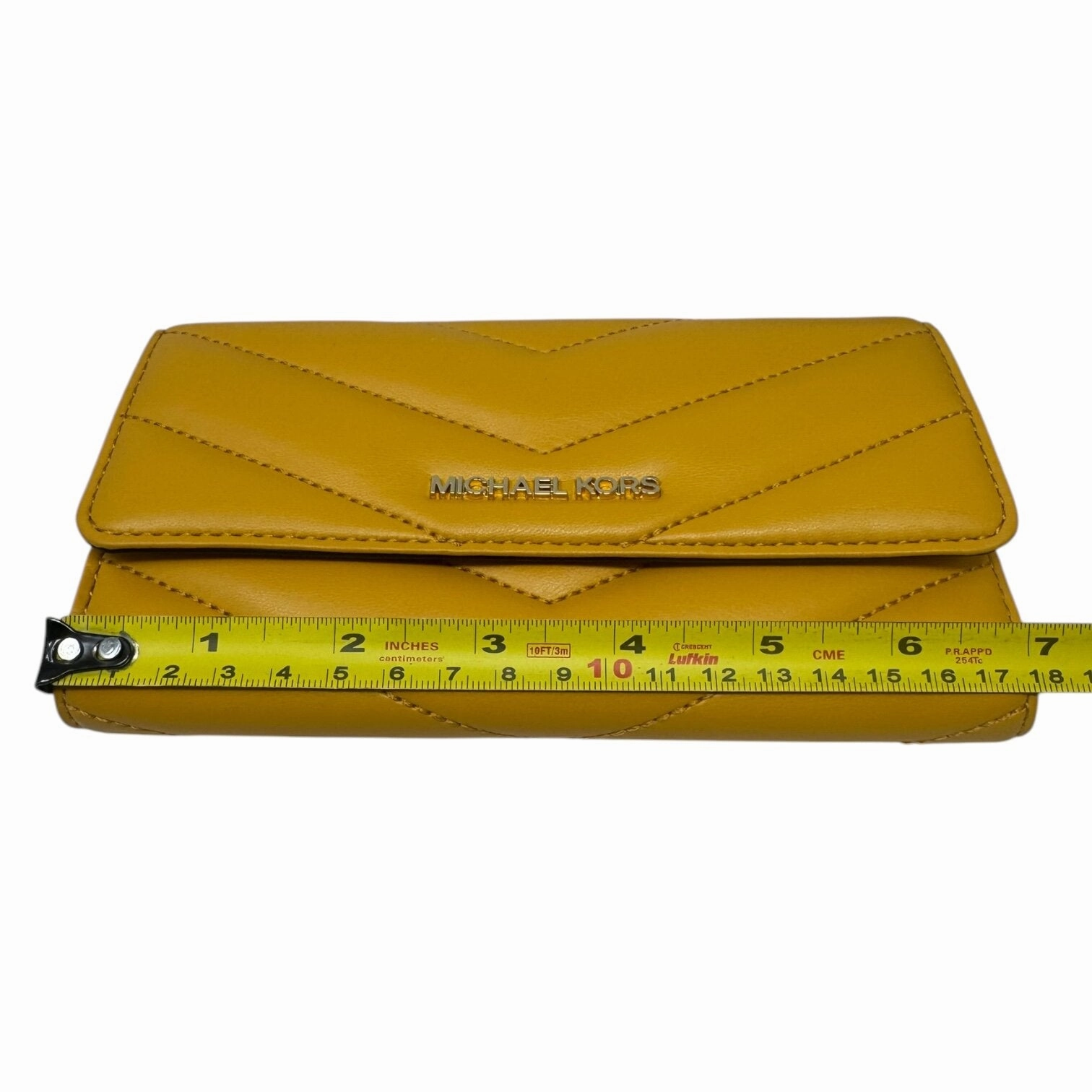 Cooper Slim Quilted Wallet Designer By Michael Kors  Size: Medium