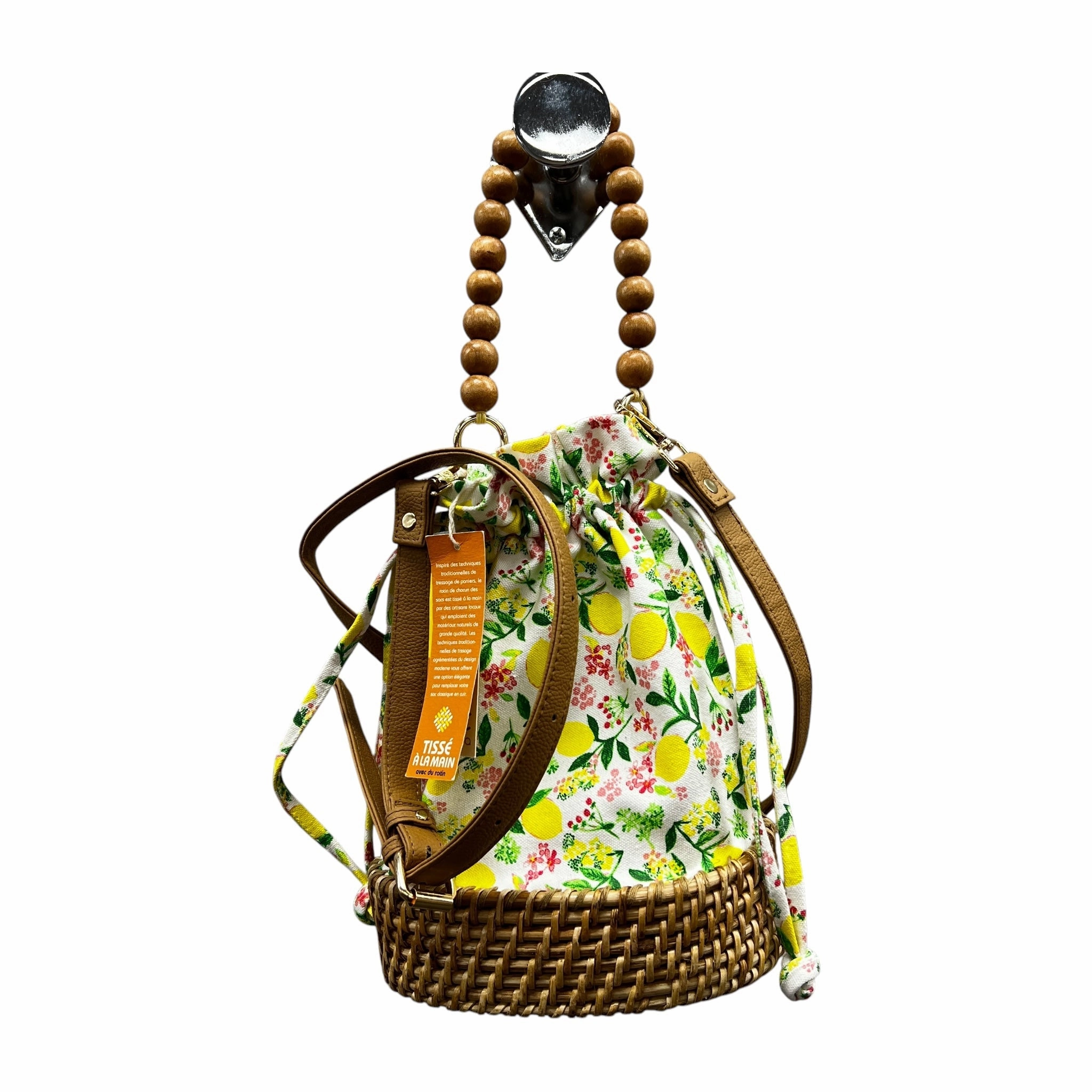 Crossbody By C And C In Green & Yellow, Size:Medium