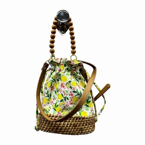 Crossbody By C And C In Green & Yellow, Size:Medium