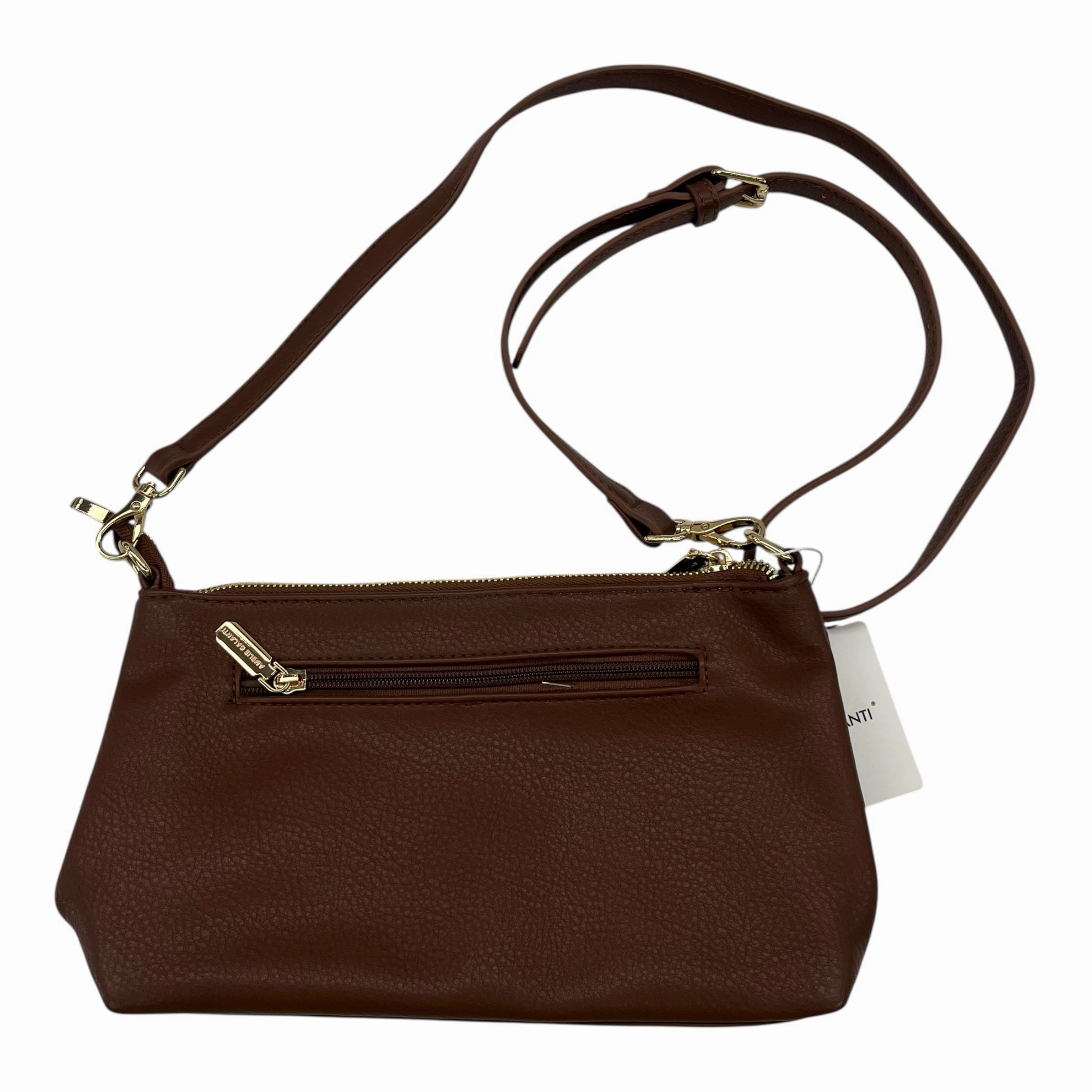 Crossbody By Clothes Mentor In Brown, Size:Small