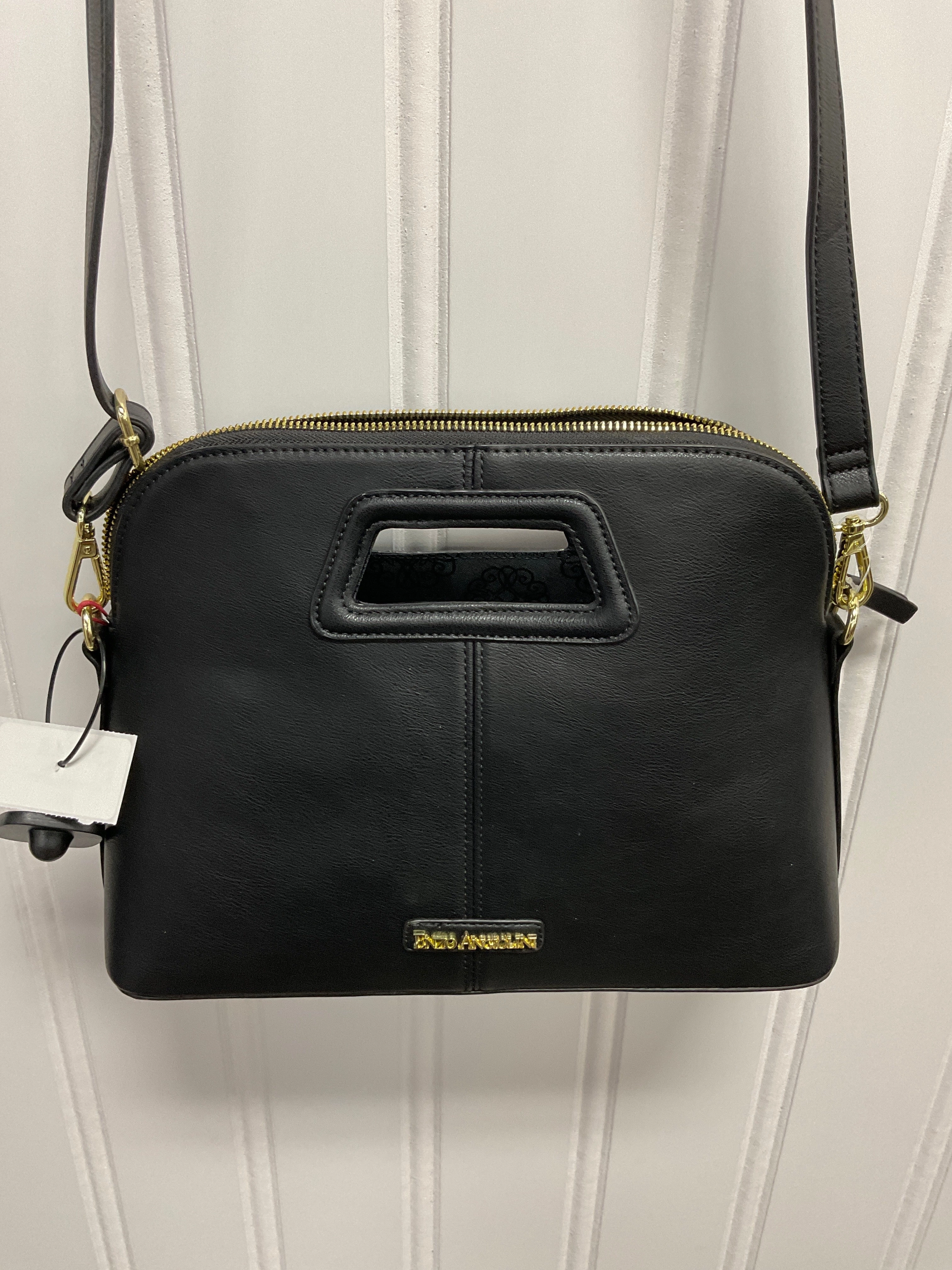 Crossbody By Enzo Angiolini In Black, Size:Large