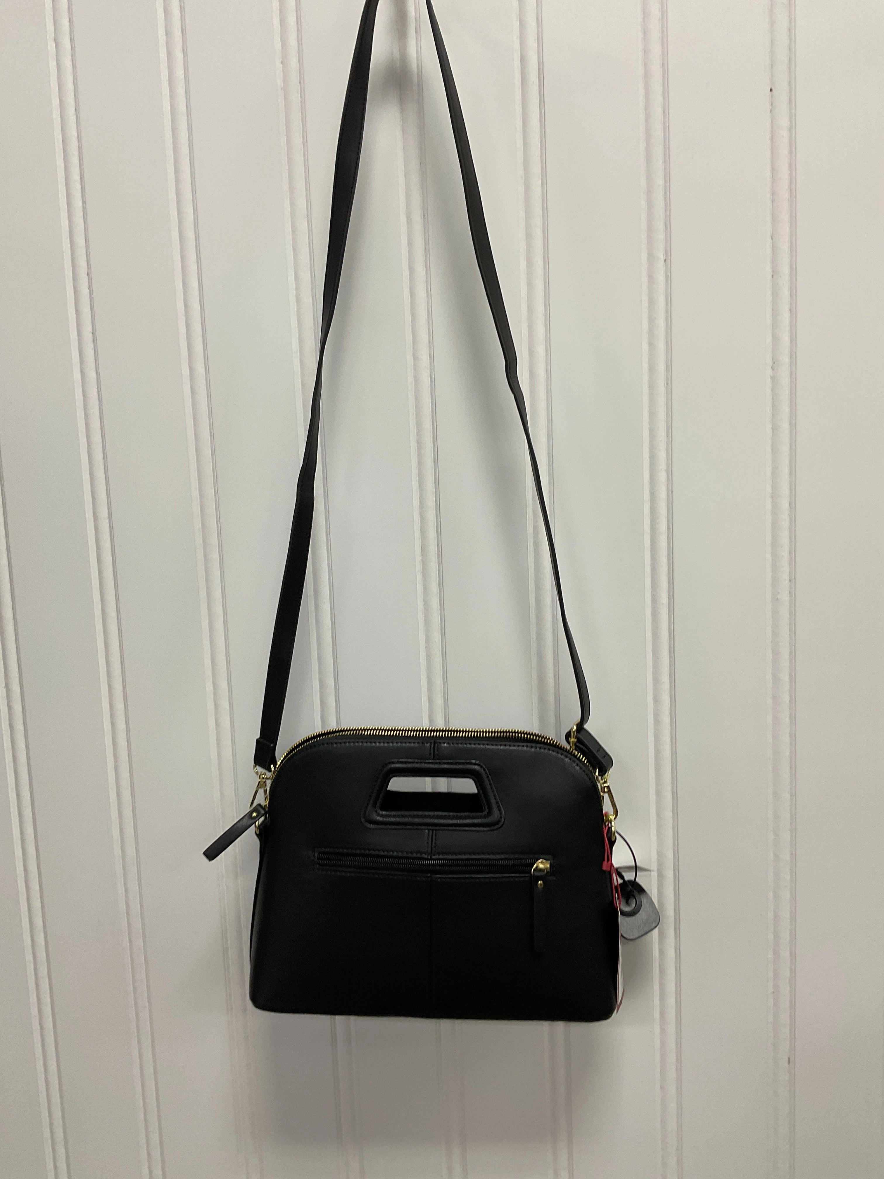 Crossbody By Enzo Angiolini In Black, Size:Large