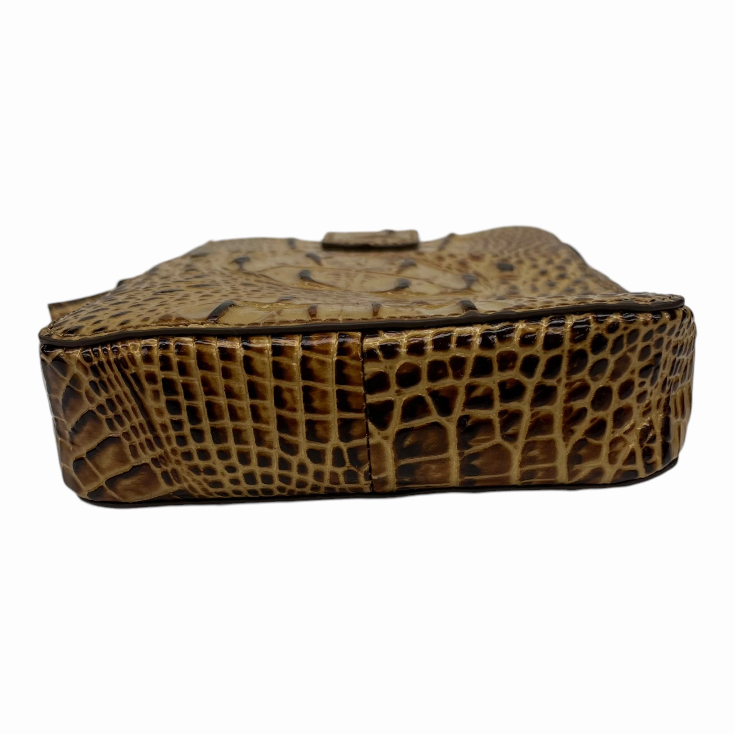 Crossbody Designer By Brahmin In Brown, Size:Small