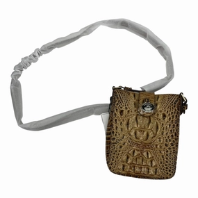 Crossbody Designer By Brahmin In Brown, Size:Small