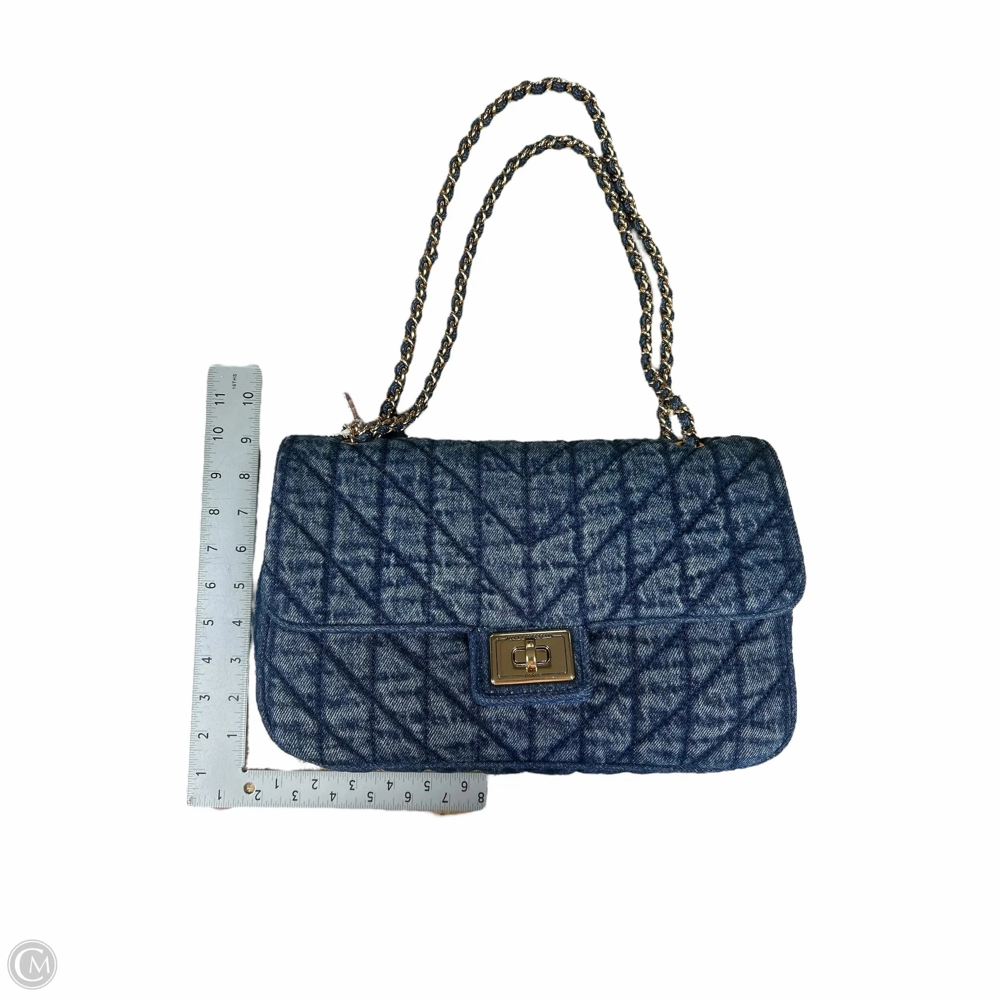 Crossbody Designer By Karl Lagerfeld, Size: Small