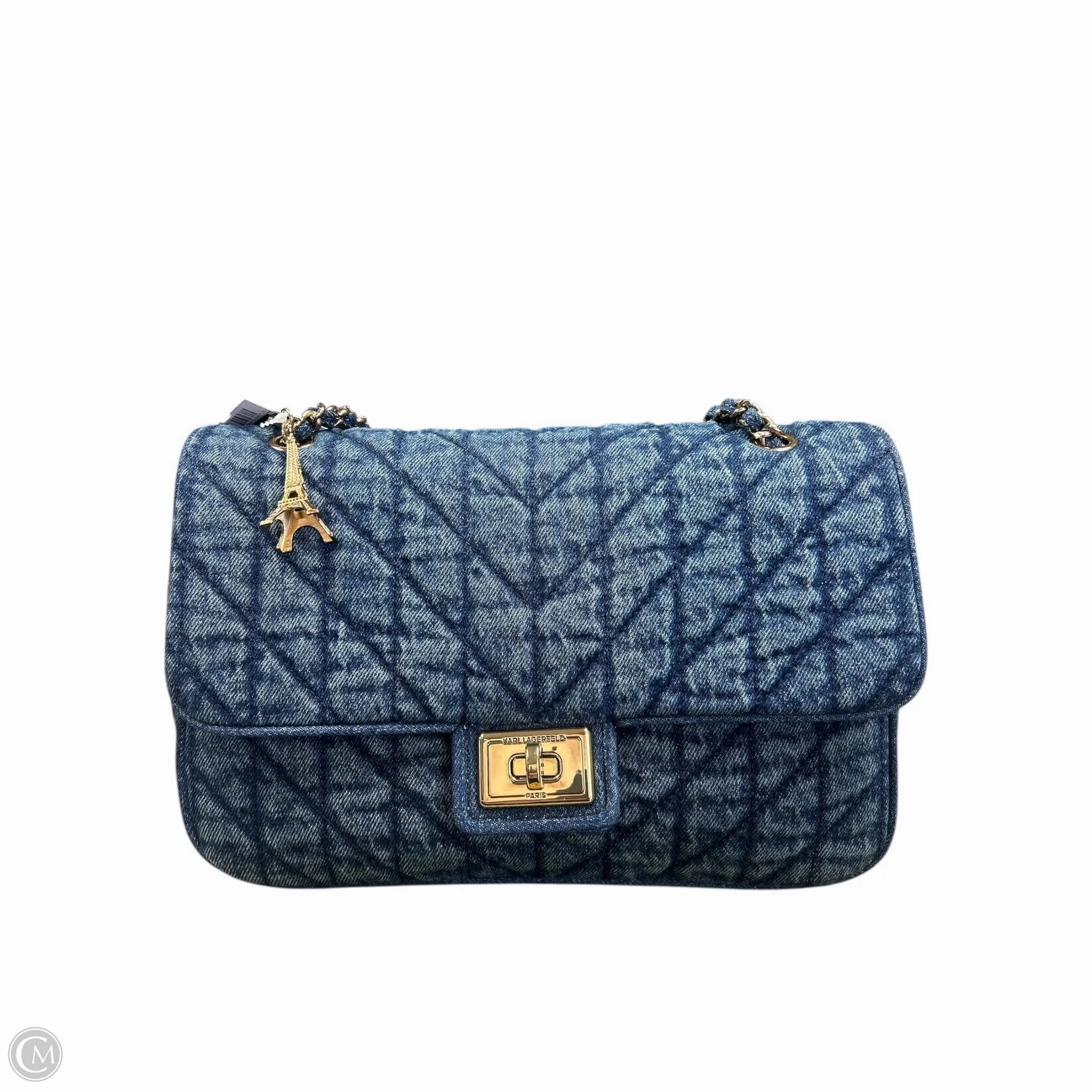 Crossbody Designer By Karl Lagerfeld, Size: Small