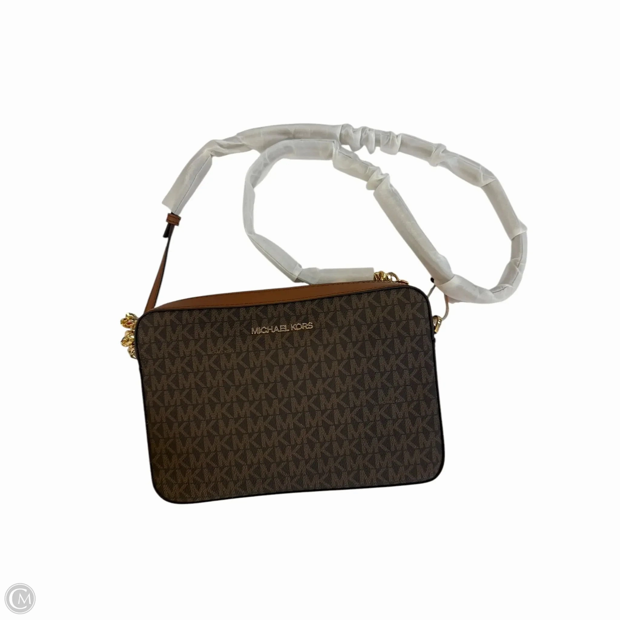 Crossbody Designer By Michael Kors, Size: Medium