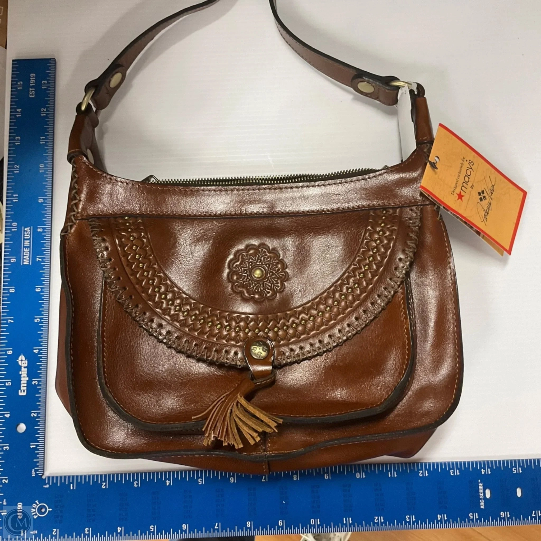 Crossbody Designer By Patricia Nash, Size: Large