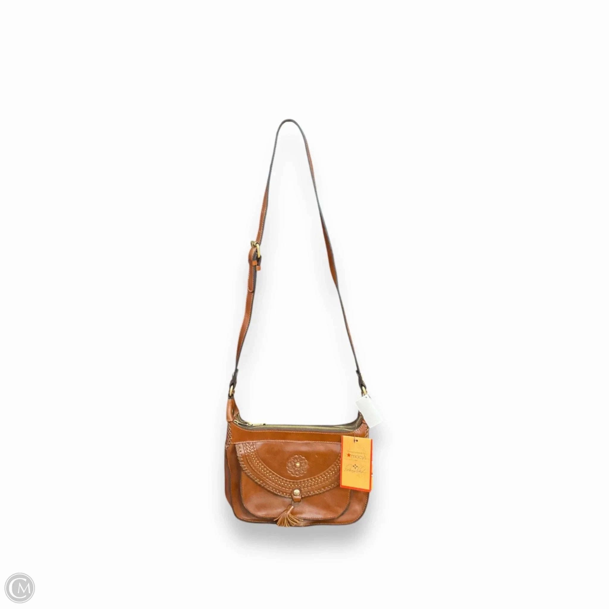 Crossbody Designer By Patricia Nash, Size: Large