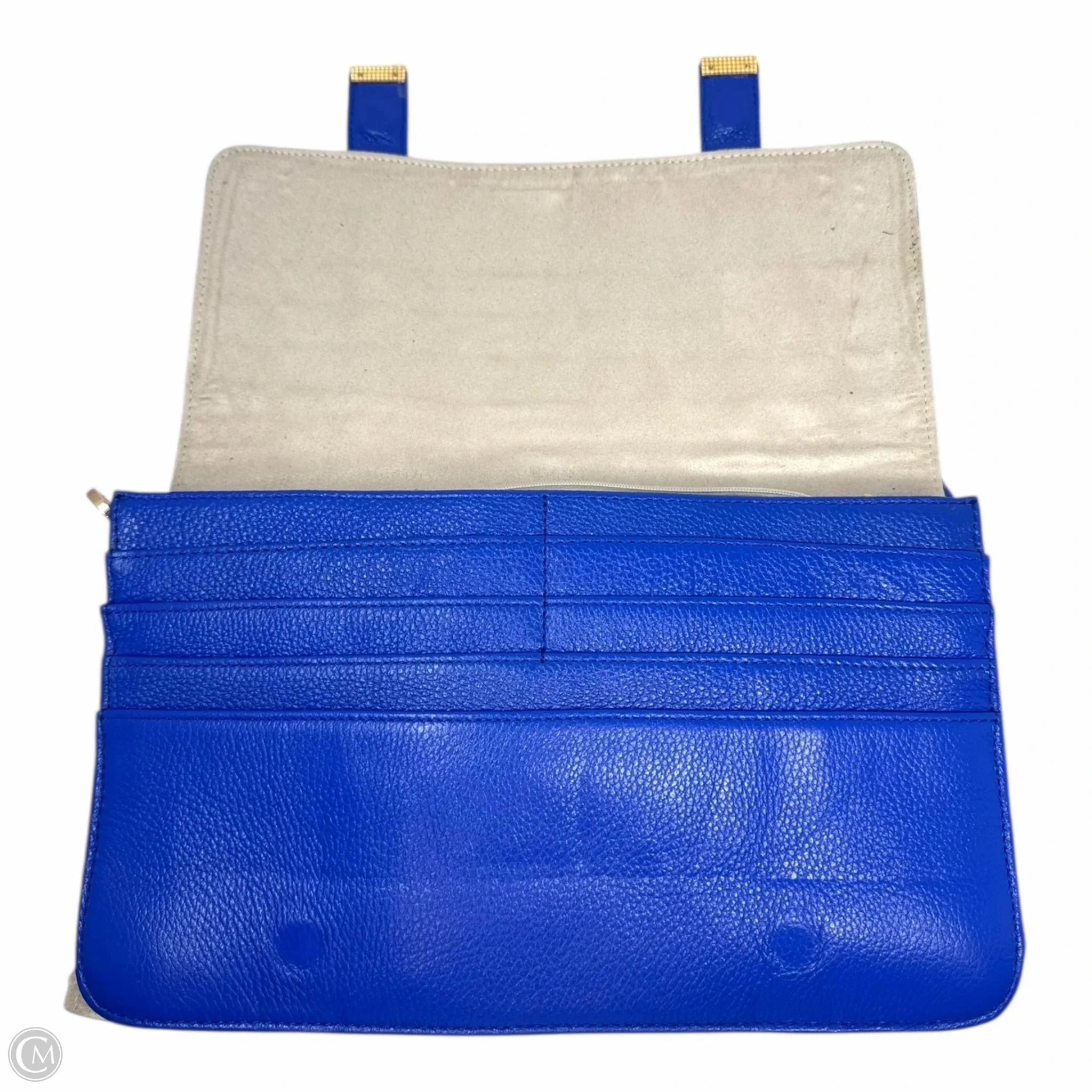 Crossbody Handbag Leather By Kristin Bell for Erica Anenberg, Size: Medium