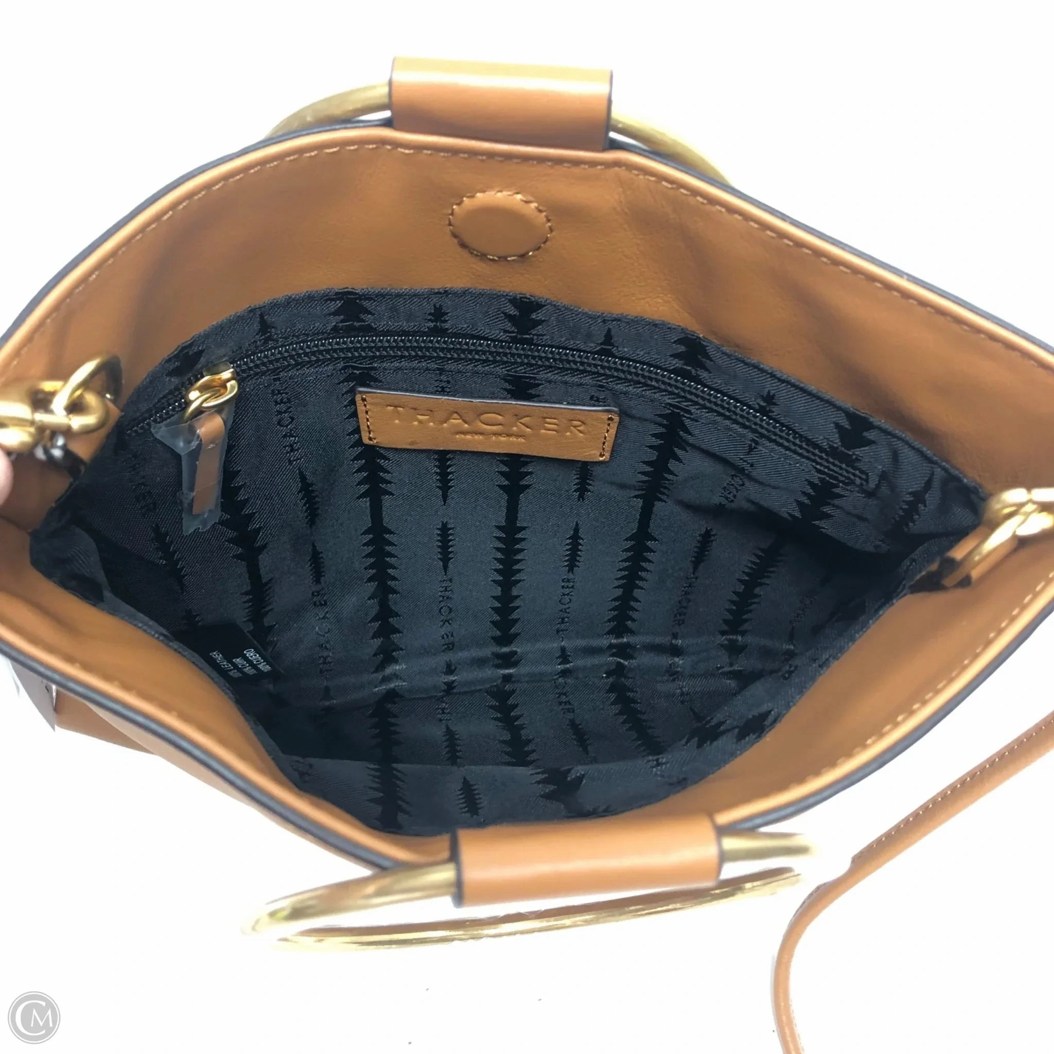 Crossbody Leather By Cmc, Size: Small