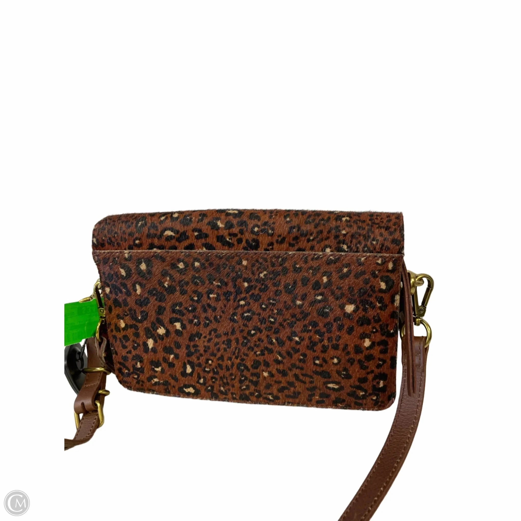 Crossbody Leather By Madewell, Size: Medium