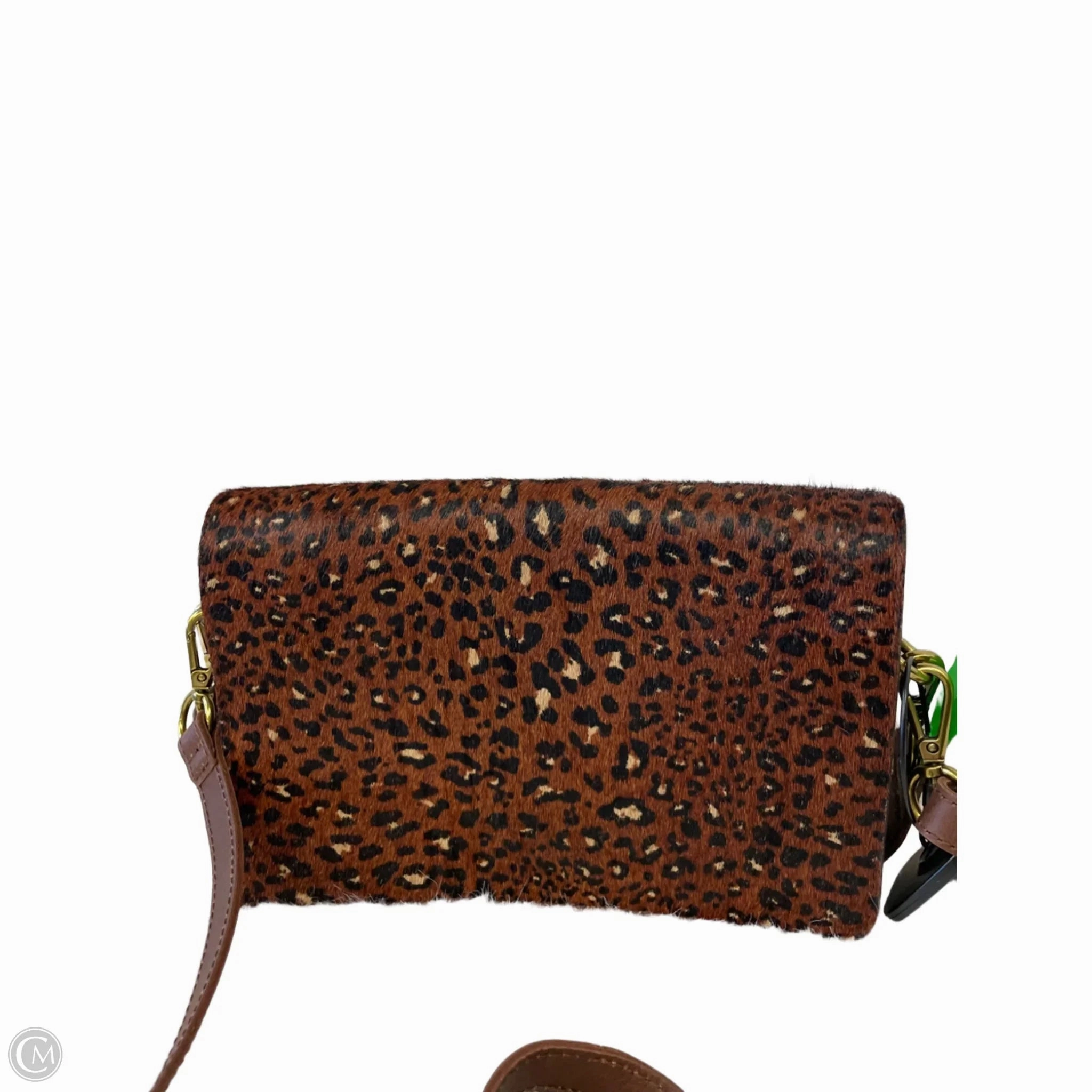 Crossbody Leather By Madewell, Size: Medium