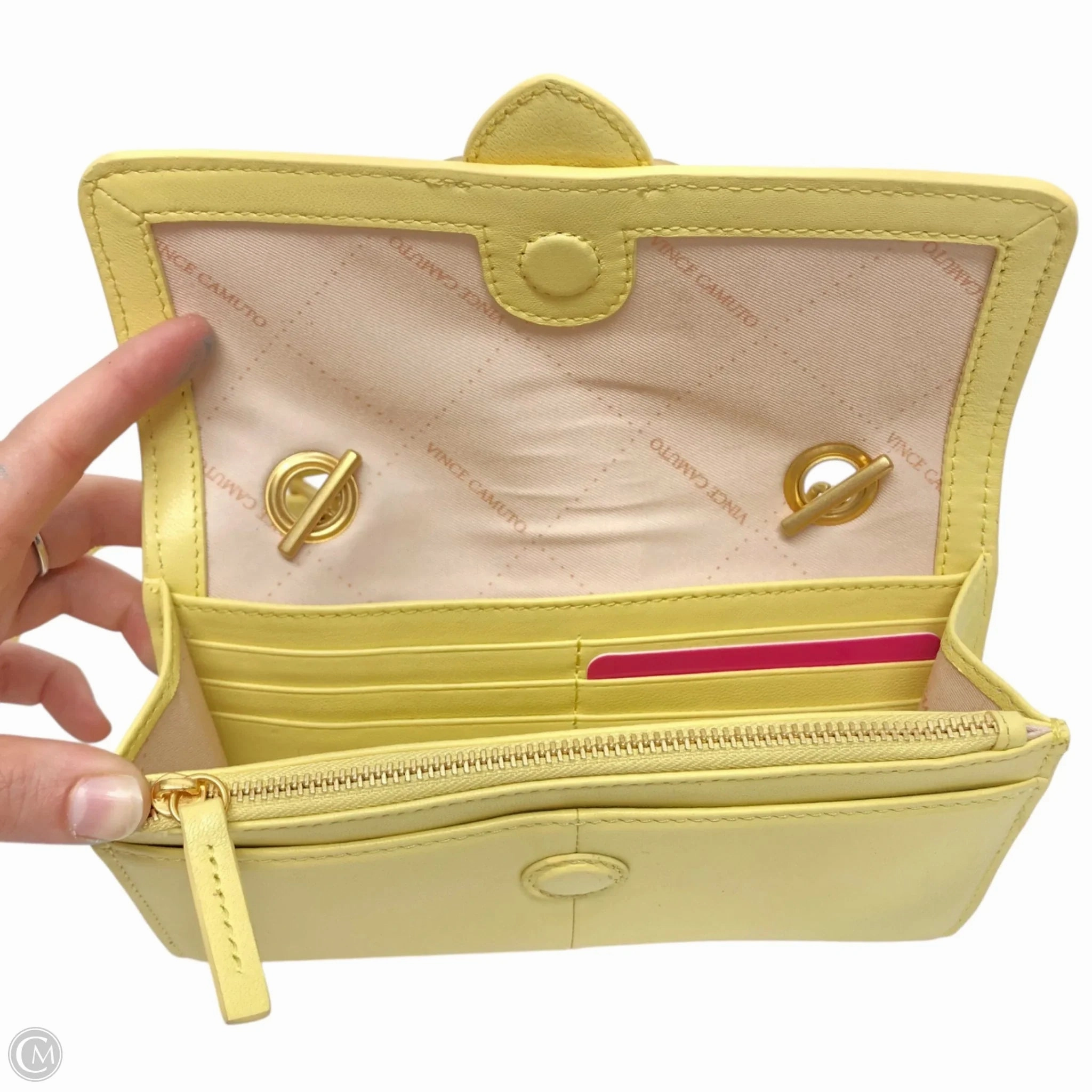 Crossbody Leather By Vince Camuto, Size: Small