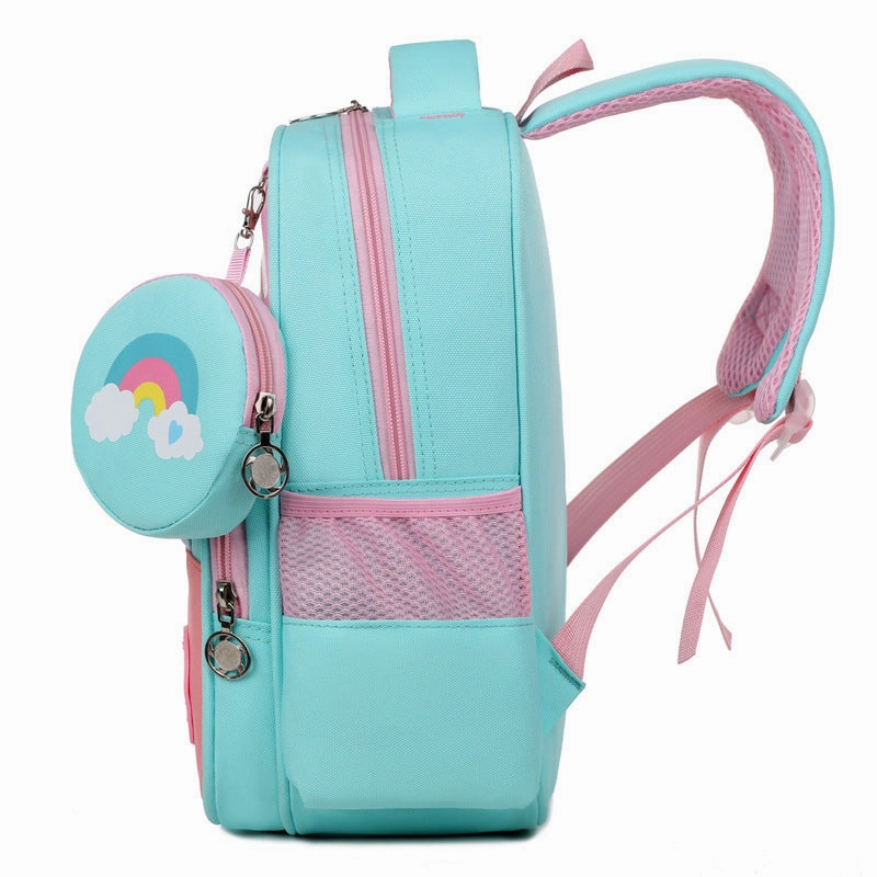 Cute bunny boy and girl toddler backpack