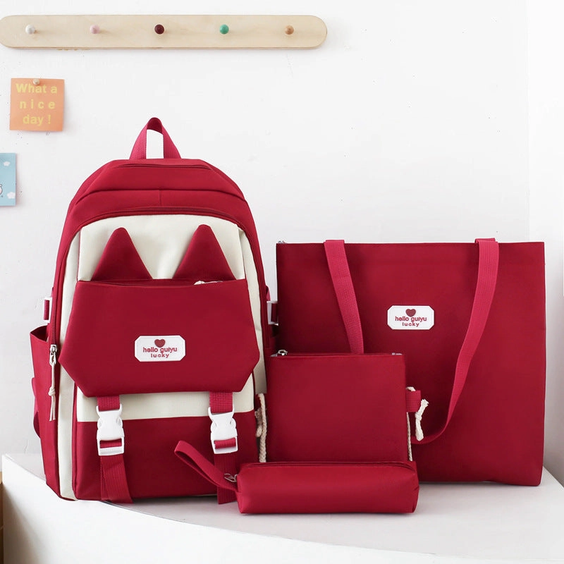 cute school bag student backpack