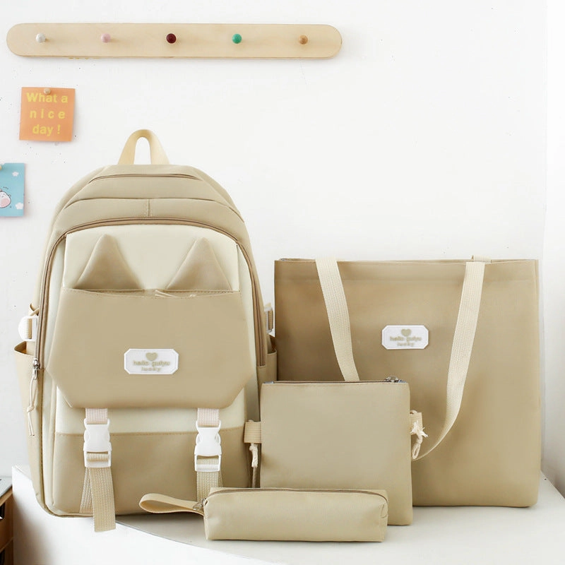 cute school bag student backpack