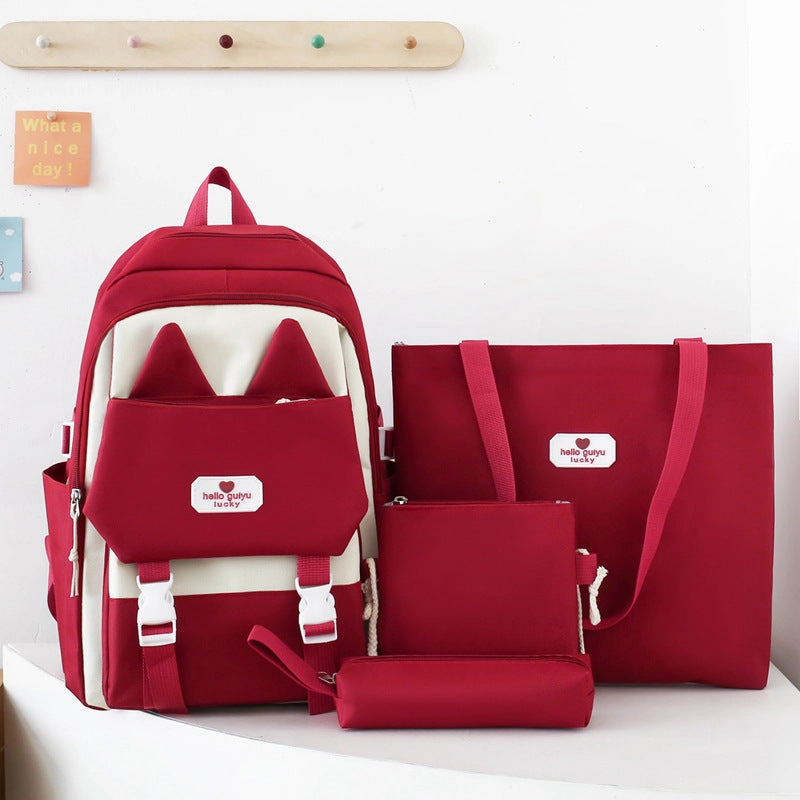 cute school bag student backpack