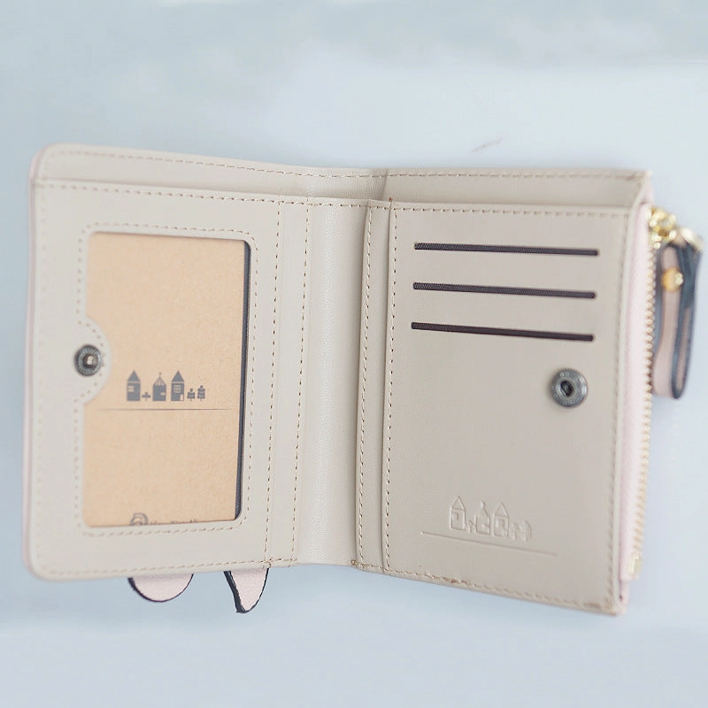 Cute squirrel wallet girl
