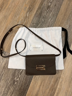 Designer Handbag Leather By Victoria Beckham , Size: Small