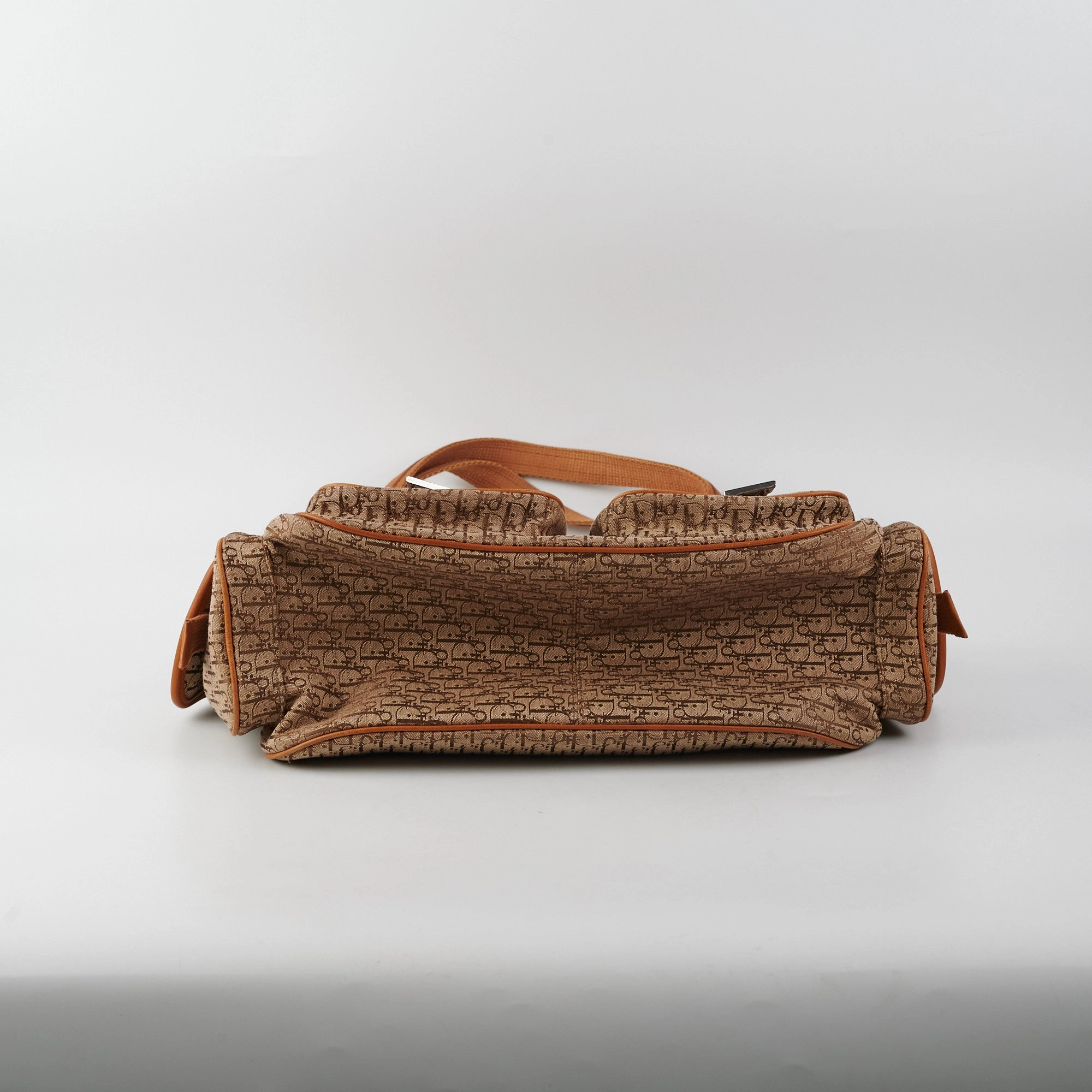 Dior Diorissimo Cargo Hobo Bag Brown