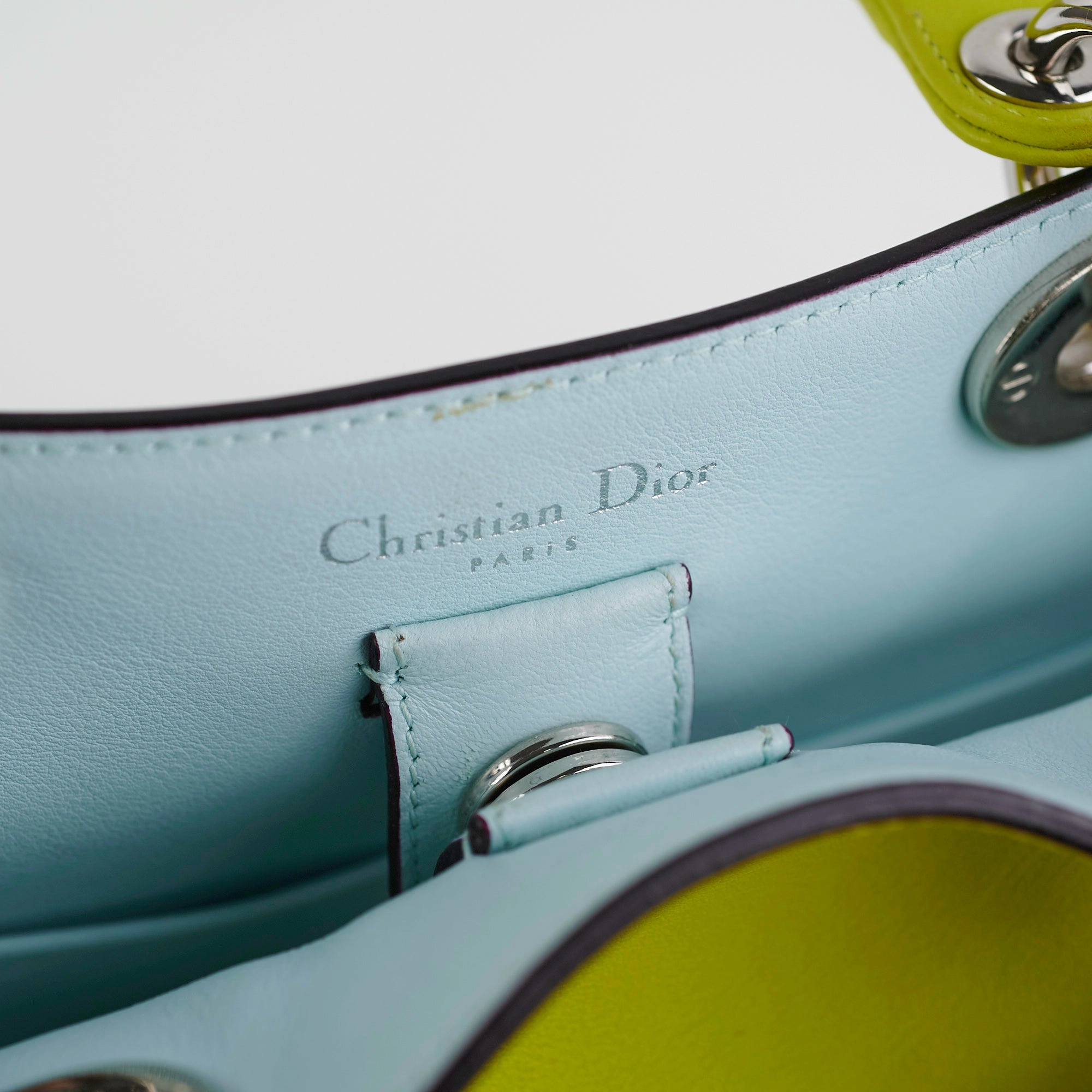 Dior Diorissimo Lemon Green/Light Blue