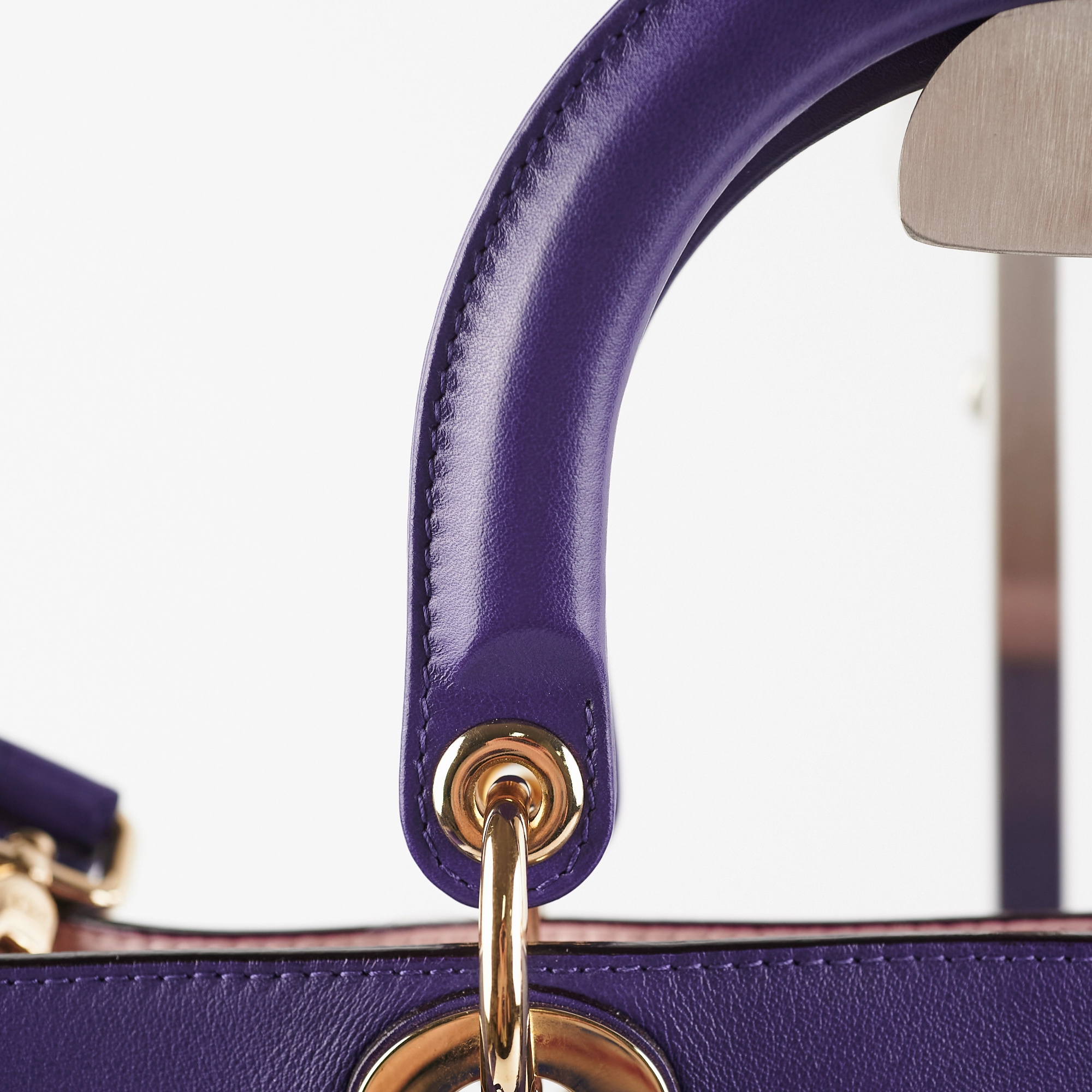 Dior Diorissimo Medium Tote Purple