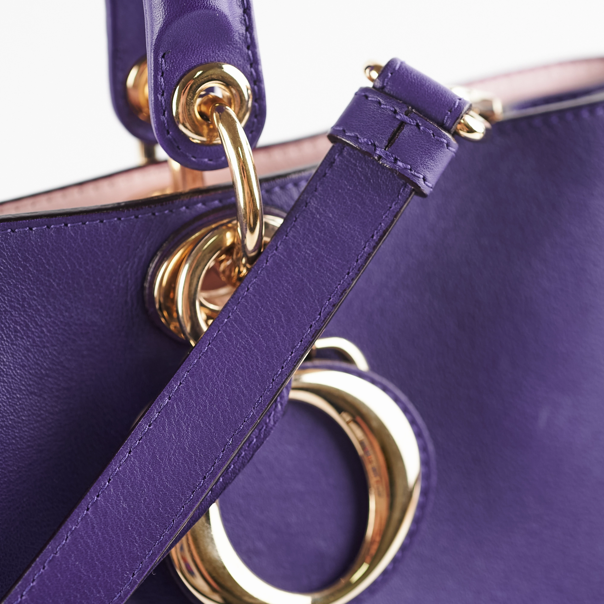 Dior Diorissimo Medium Tote Purple