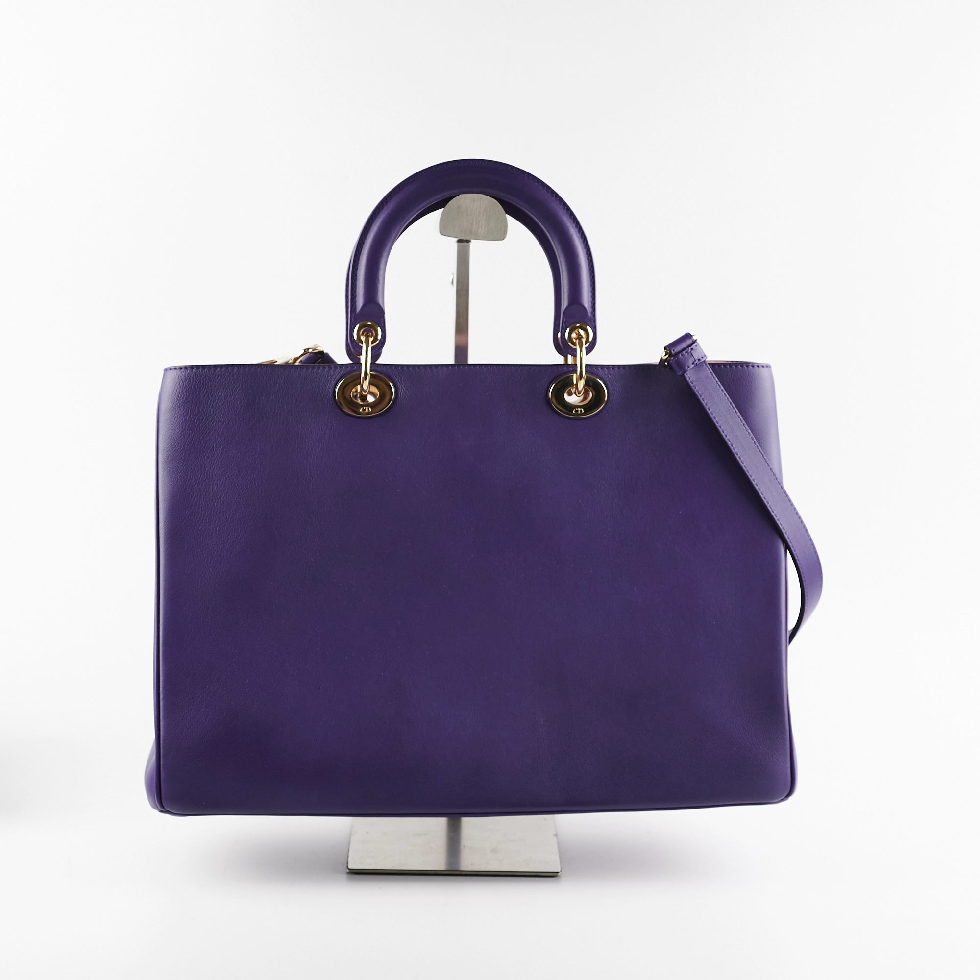 Dior Diorissimo Medium Tote Purple