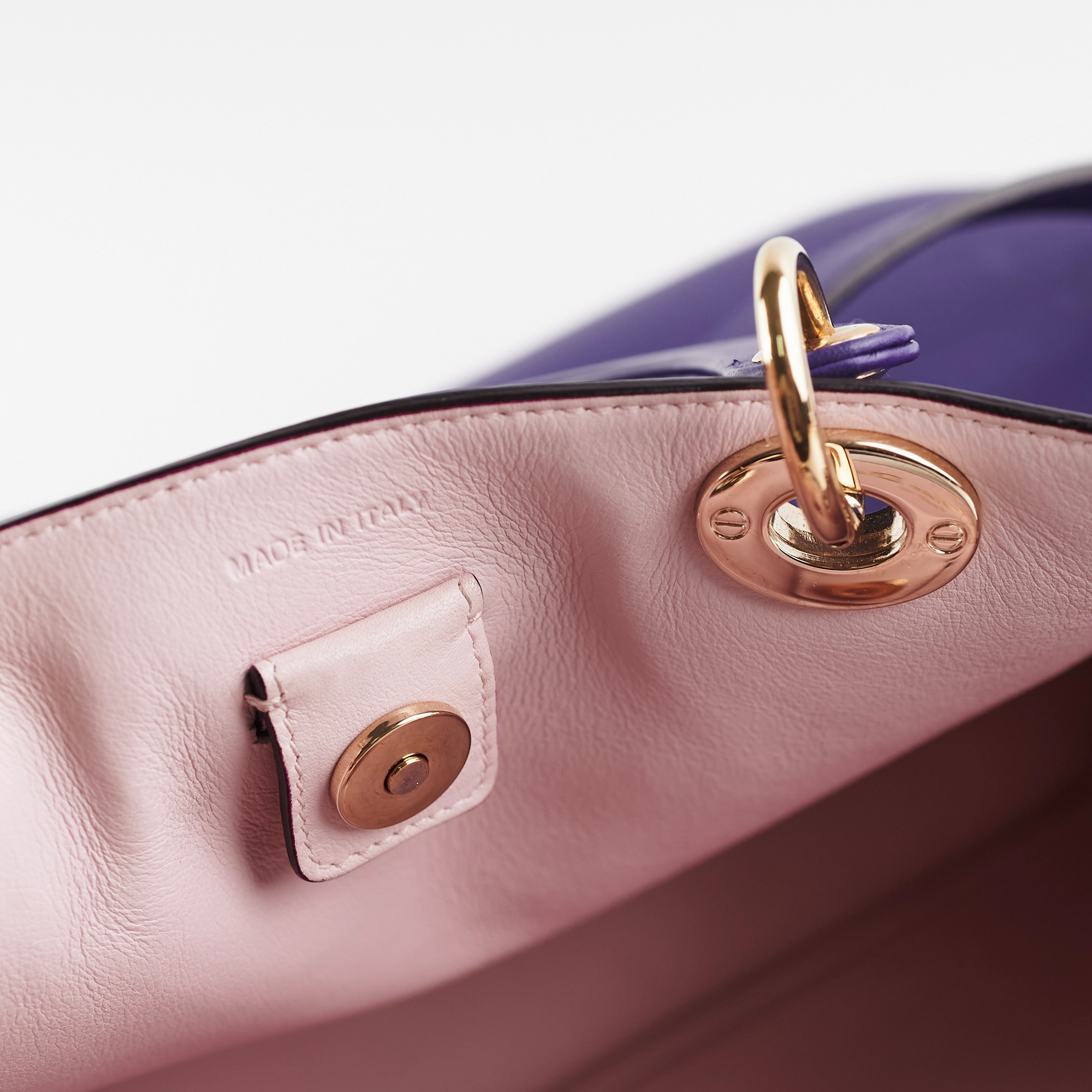 Dior Diorissimo Medium Tote Purple