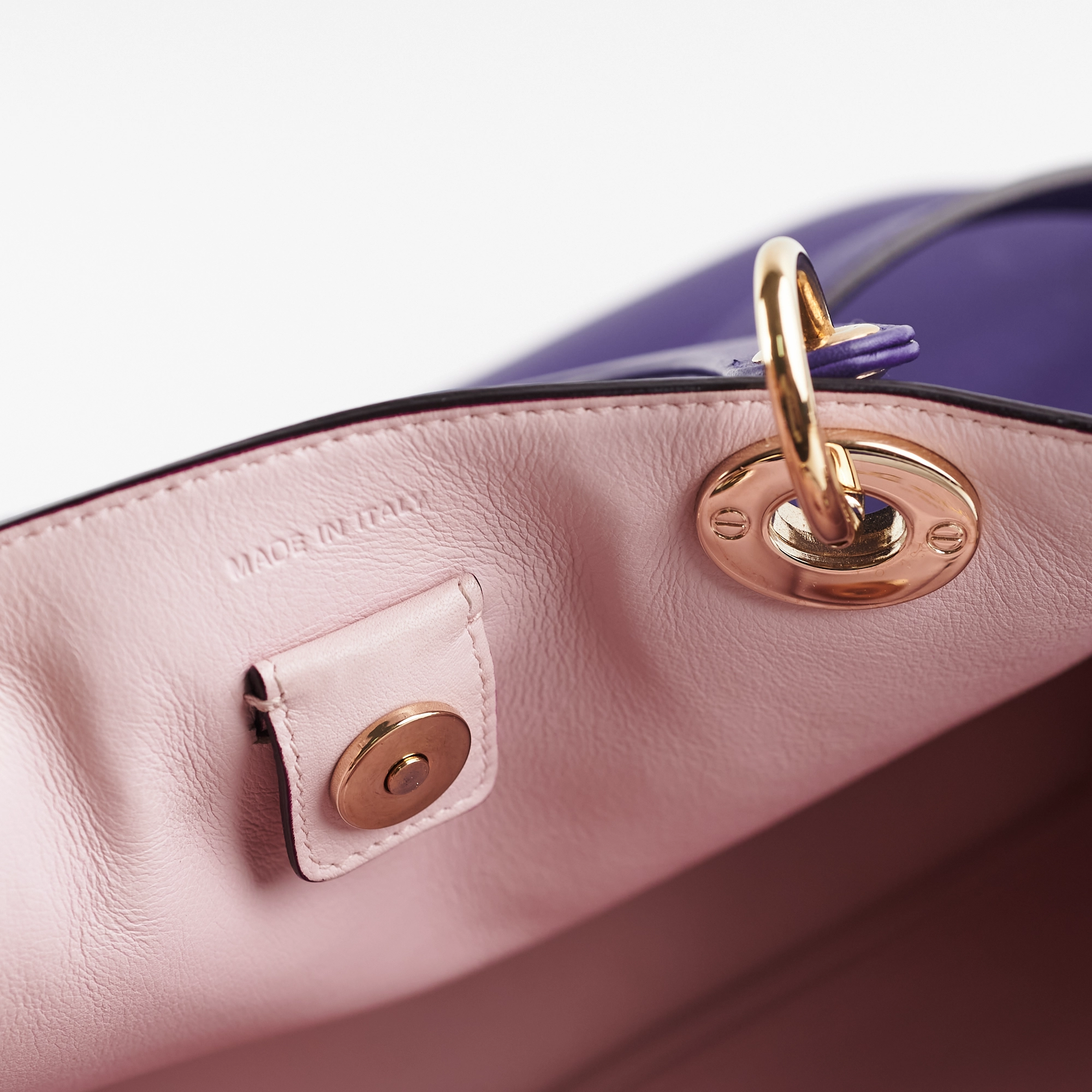 Dior Diorissimo Medium Tote Purple