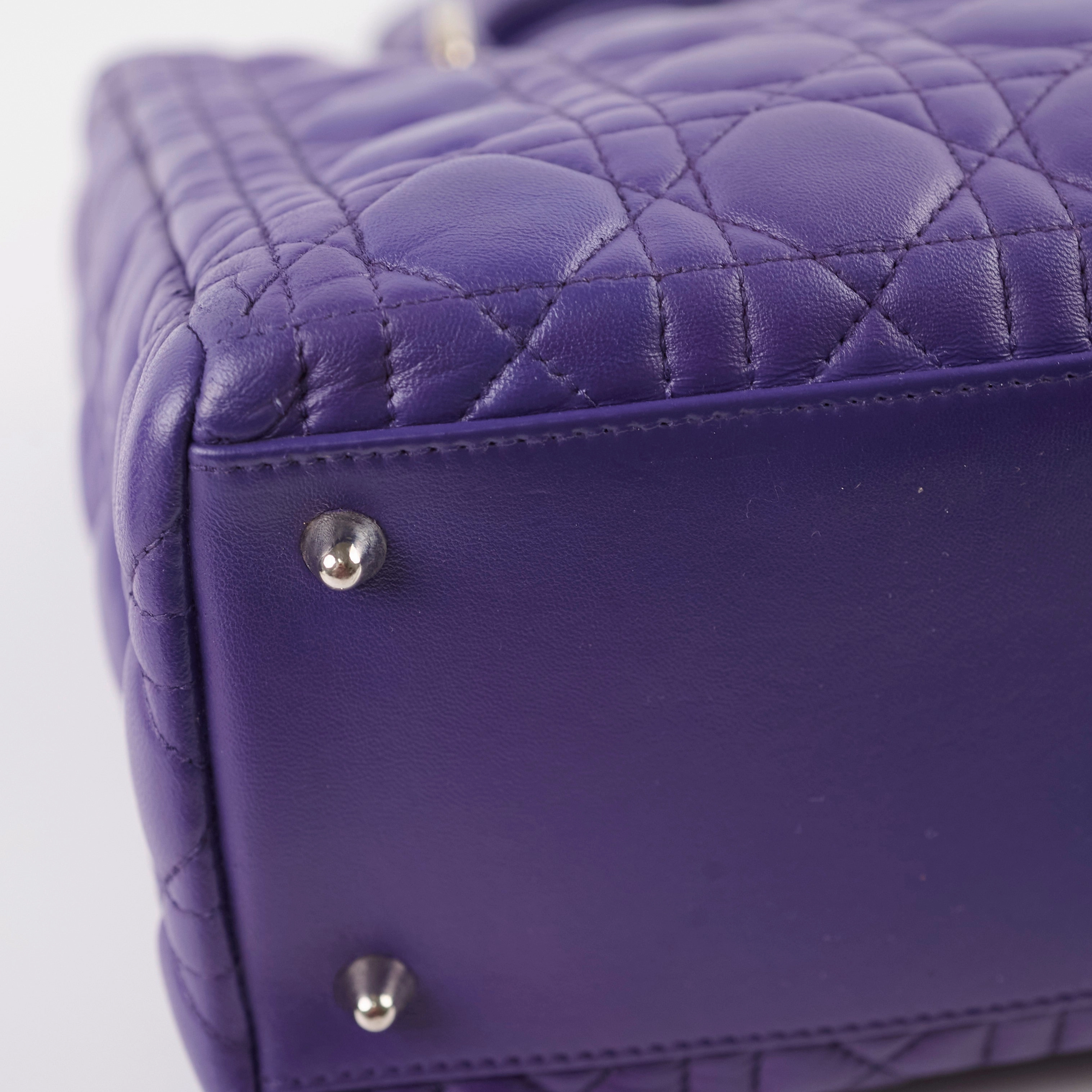 Dior Lady Dior Limited Edition Medium Quilted Bag (recoloured)