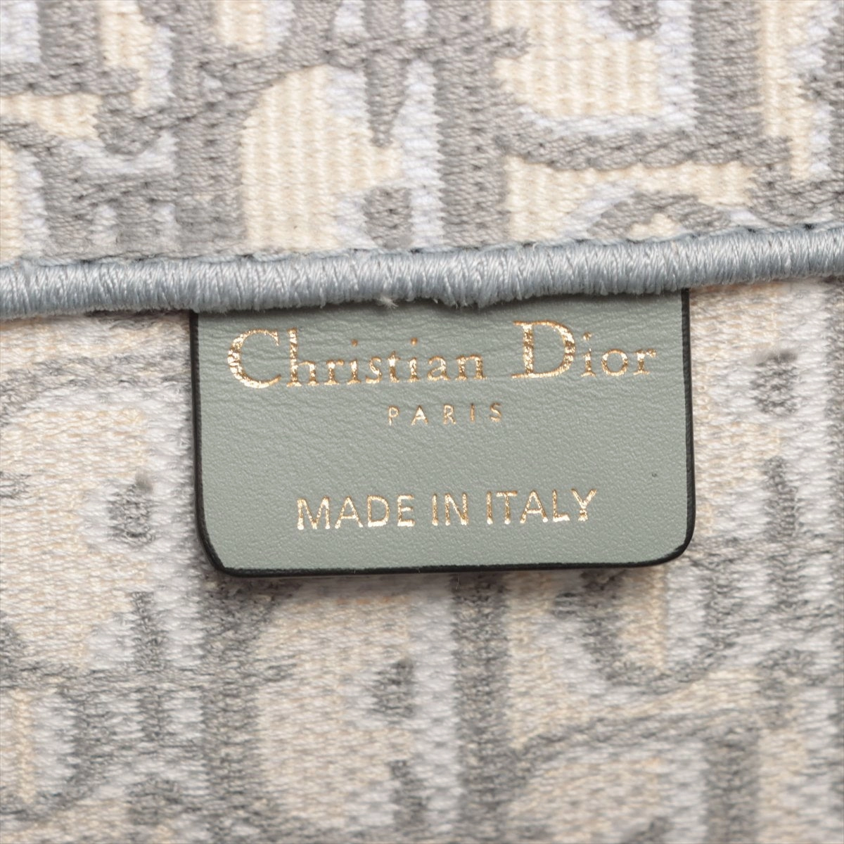 Dior Large Book Tote Grey Oblique