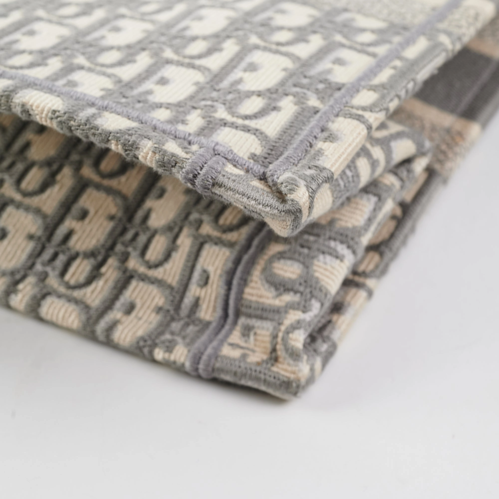 Dior Medium Book Tote Oblique Grey