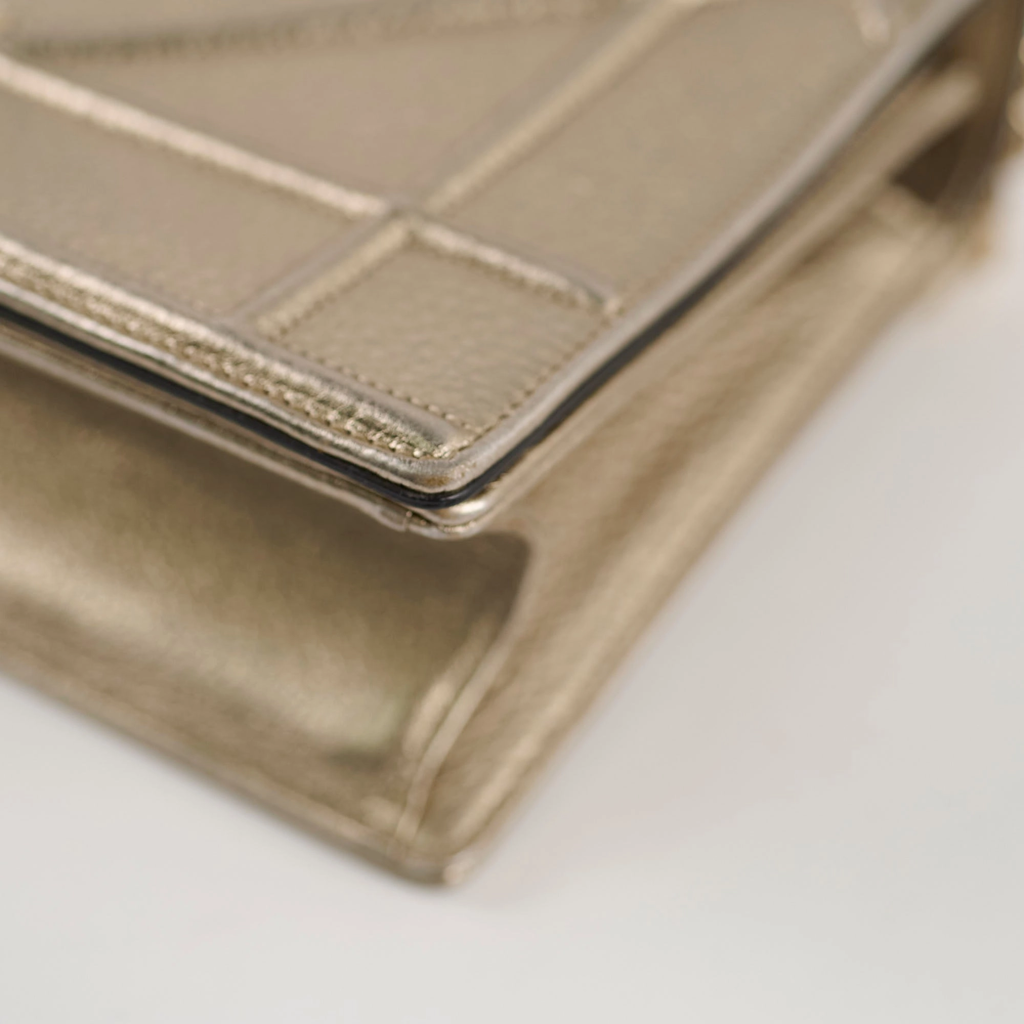 Dior Medium Diorama Gold Metallic