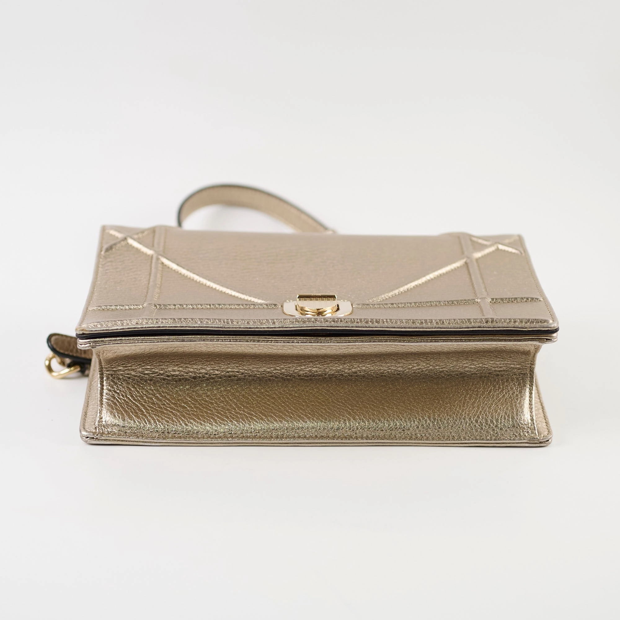 Dior Medium Diorama Gold Metallic