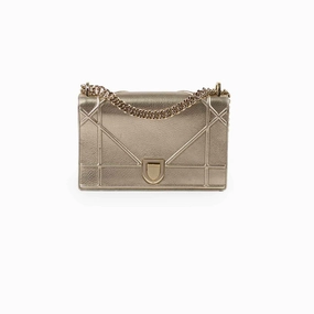 Dior Medium Diorama Gold Metallic