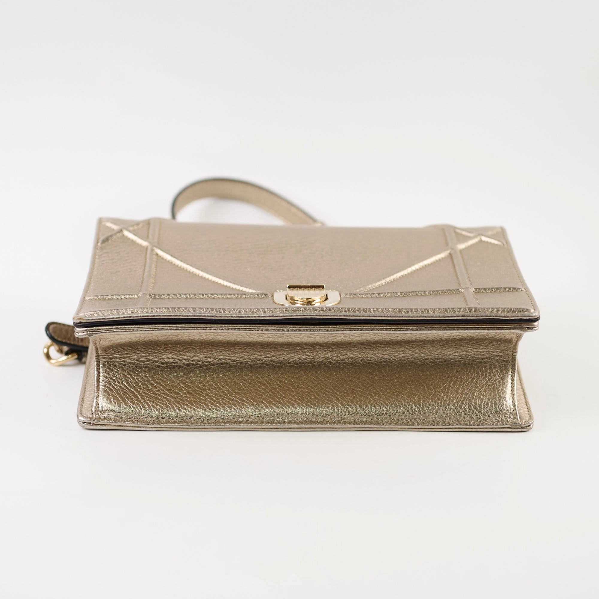 Dior Medium Diorama Gold Metallic