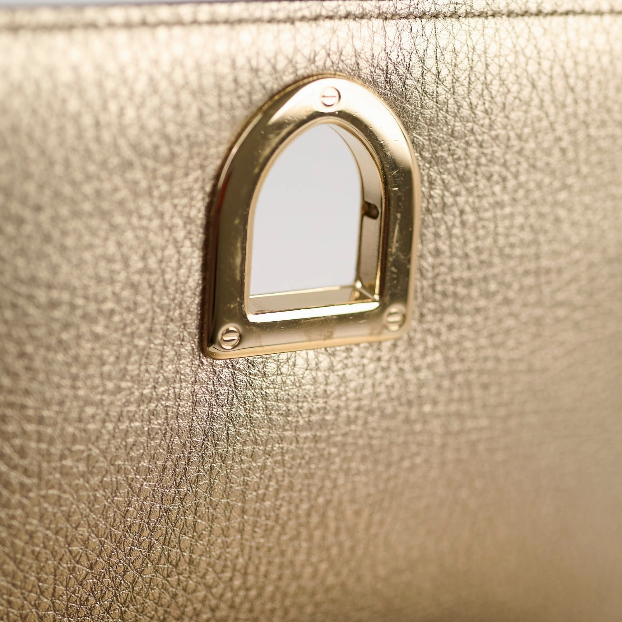 Dior Medium Diorama Gold Metallic